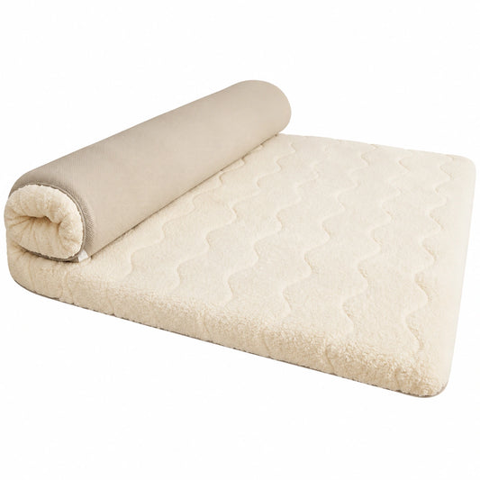 Praktische Faltmatratze – Vielseitige Futon-Bettlösung für Innen- und Außenbereich, 180 x 200 cm, ideal für Camping und Gäste.