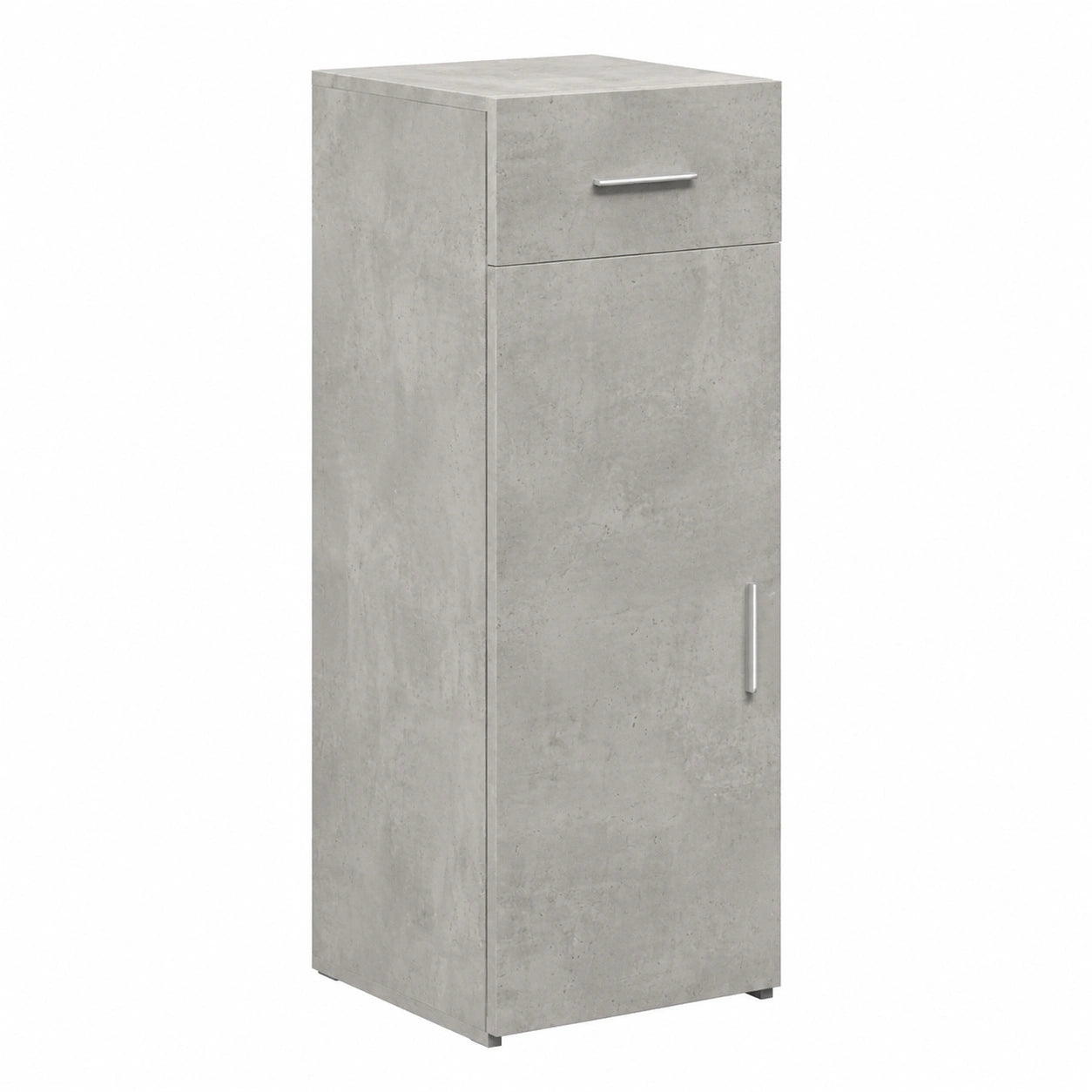 vidaXL Moderne Anrichte mit Stauraum, Beistellschrank in Betongrau, Multifunktionaler Highboard für Wohnzimmer