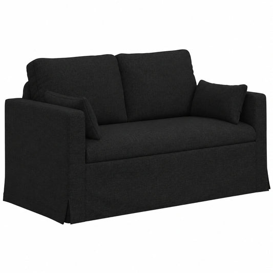 Modulares vidaXL Sofa Schwarz aus Stoff, ergonomisch und vielseitig für Wohnzimmer