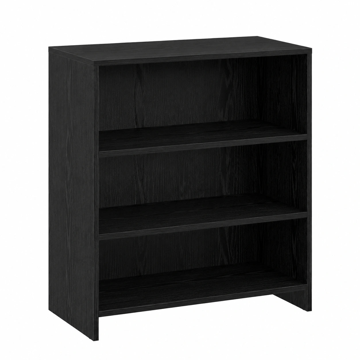 Rustikales Sideboard aus Holz, Schwarz, 70 x 41 x 75 cm, Vintage-Stil